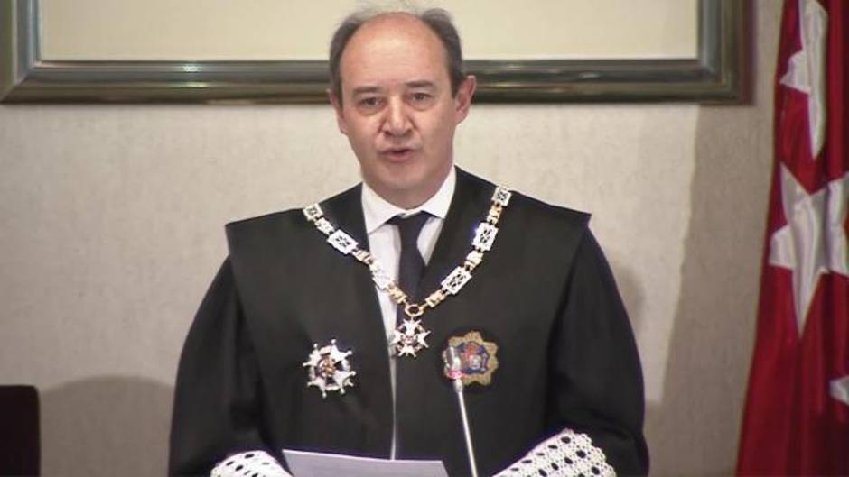 Presidente del TSJM reclama a los partidos un compromiso en Justicia