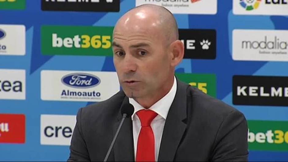 Paco Jémez: "Si he vuelto es porque hay margen para mantener la categoría"