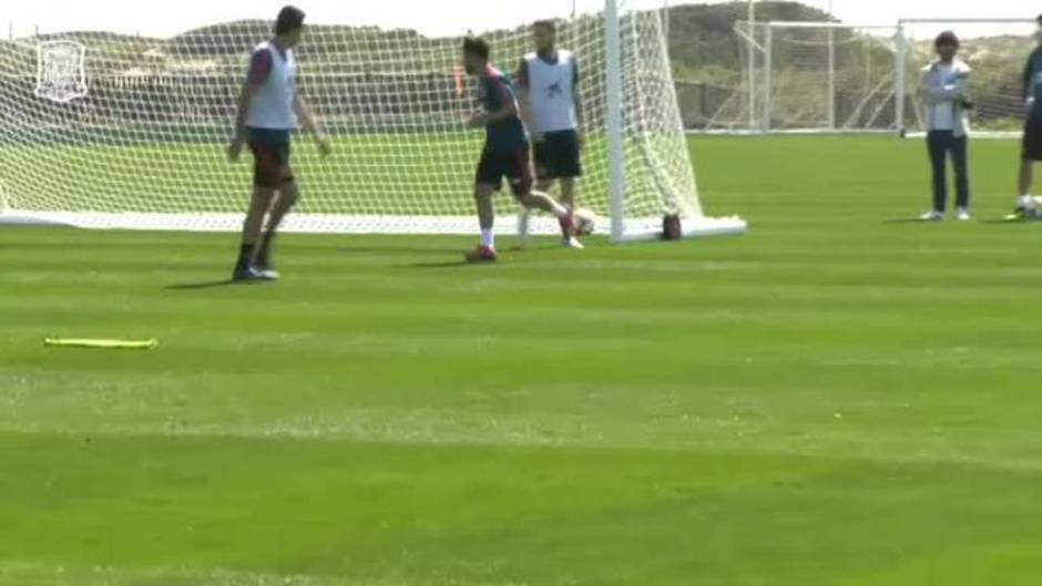 La selección vuelve al trabajo de cara al partido contra Malta