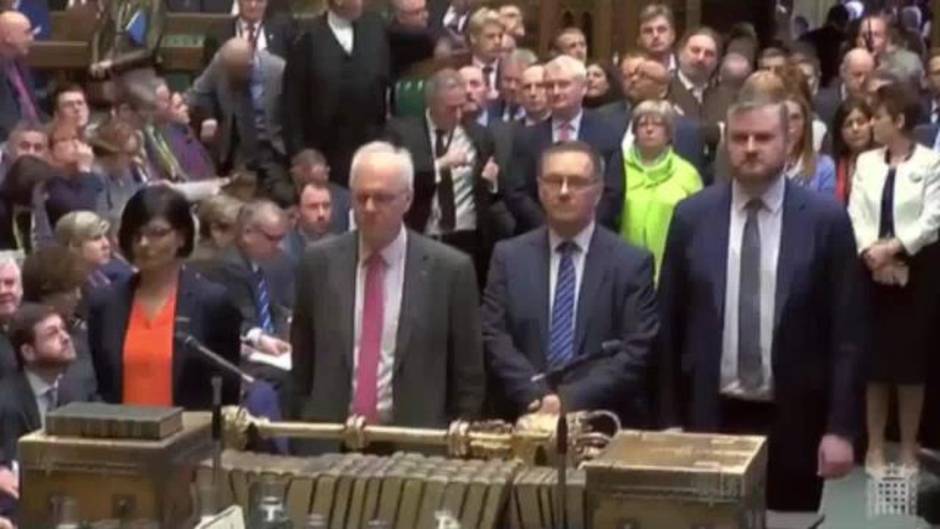 La Cámara de los Comunes tumba por tercera vez el acuerdo del Brexit