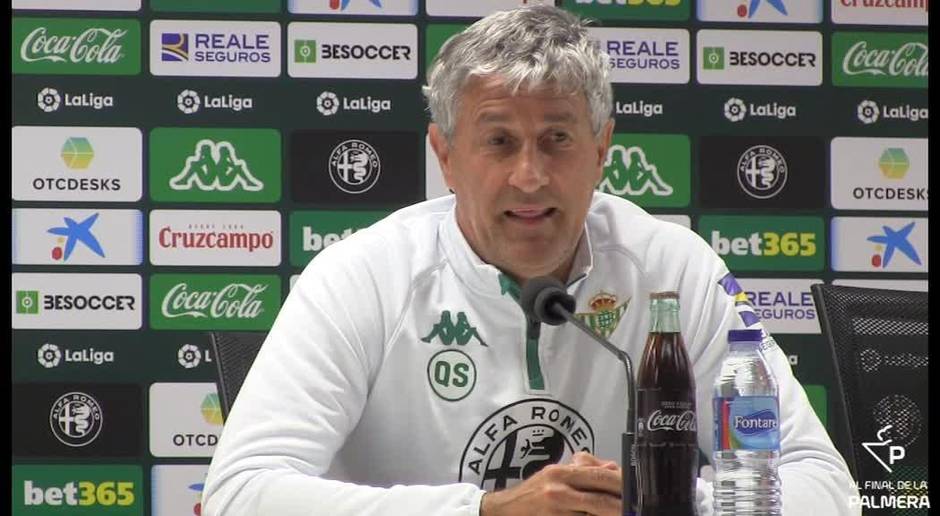 Setién: "Siempre me ha gustado Paco Jémez porque ha sido valiente"