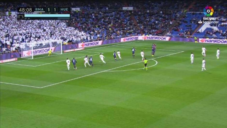 Falta de Bale en el Real Madrid 3-2 Huesca