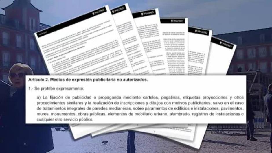 La polémica proyección de los papeles de Bárcenas