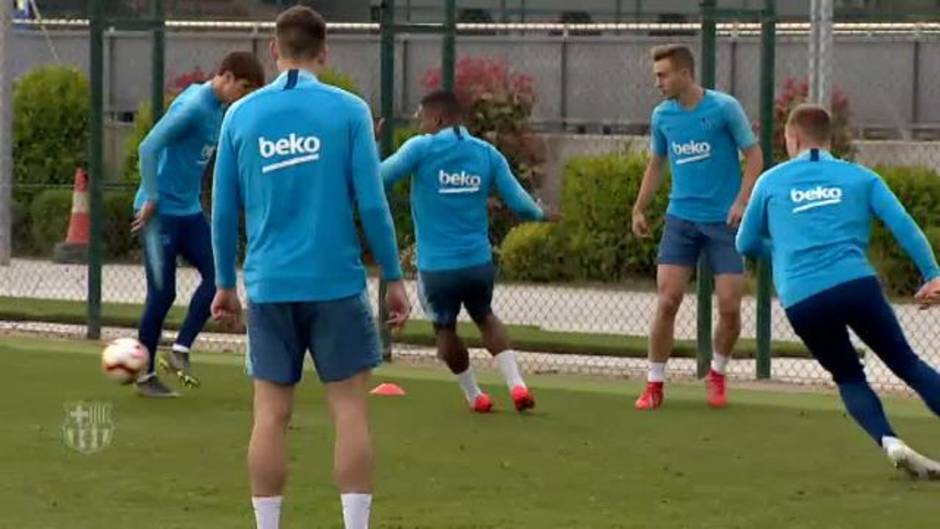 El Barça vuelve a los entrenamientos