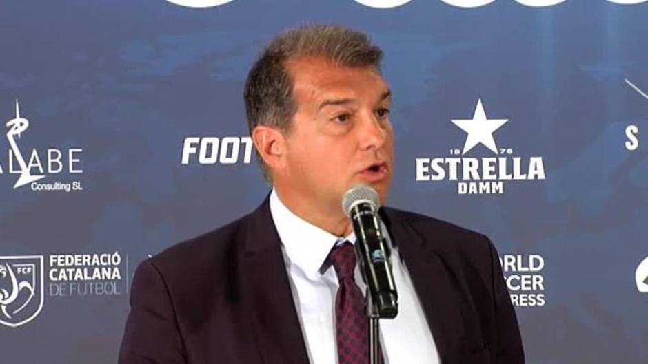 Joan Laporta: "Ser hoy aficionado del Real Madrid es muy difícil"