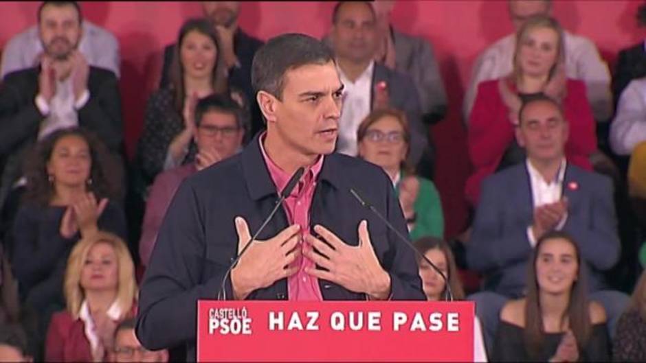 Sánchez pide el voto de los indecisos