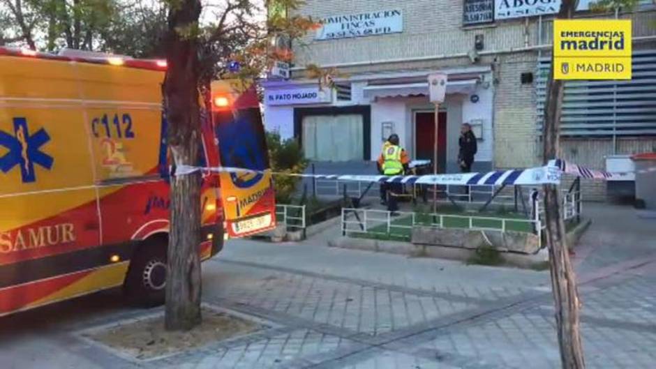 Herido por arma de fuego un hombre en un pub de Madrid