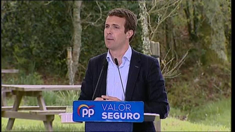 Casado anuncia que si llega a la presidencia creará un ministerio de Familia