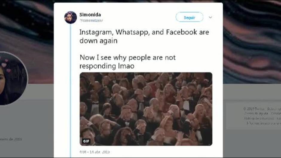 Caída generalizada de Whasapp, Facebook e Instagram en varios países, incluído España