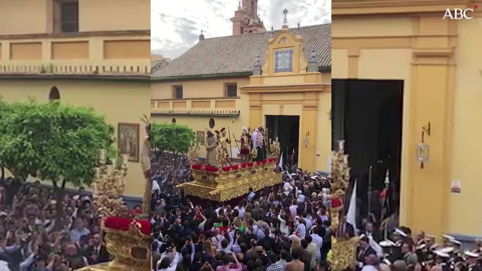 Salida de Nuestro Padre Jesús del Silencio en el Desprecio de Herodes de la Amargura