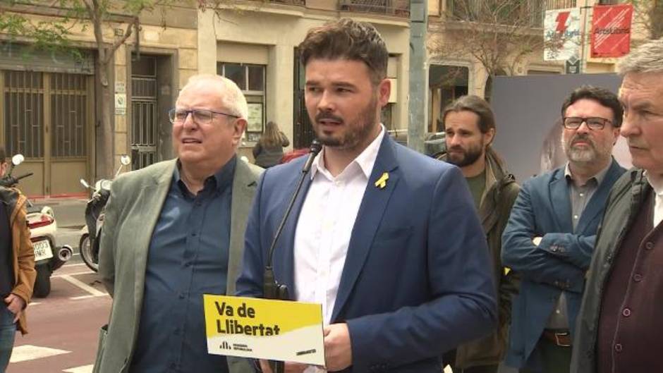 ERC propone ley para retirar las causas al independentismo