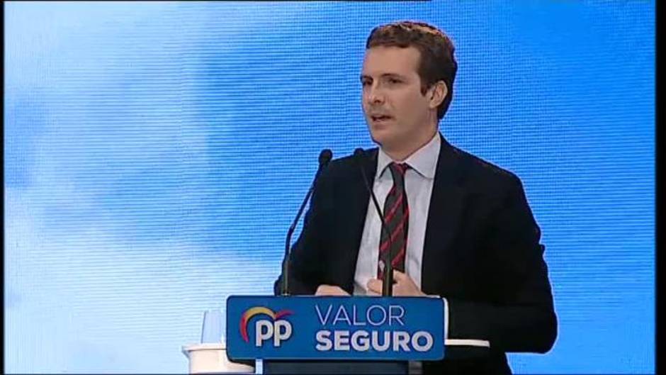 Casado: "Sánchez lleva toda la legislatura en modo avión y le importa un bledo España"