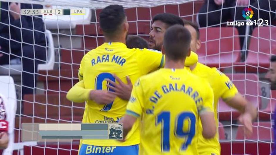 LaLiga 123 (J35). Resumen y goles del Albacete 4-2 Las Palmas