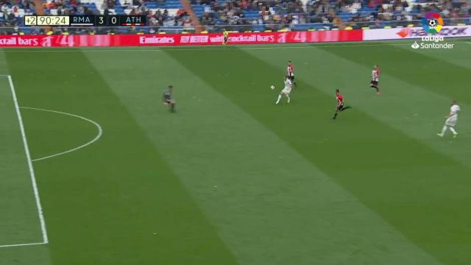 Gol de Benzema (3-0) en el Real Madrid 3-0 Athletic