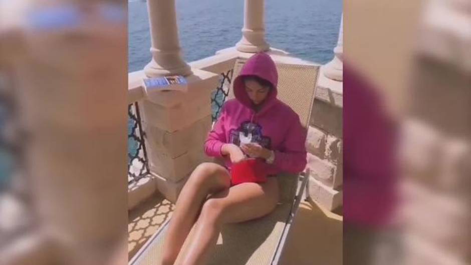 Cristiano y Georgina continúan sus vacaciones