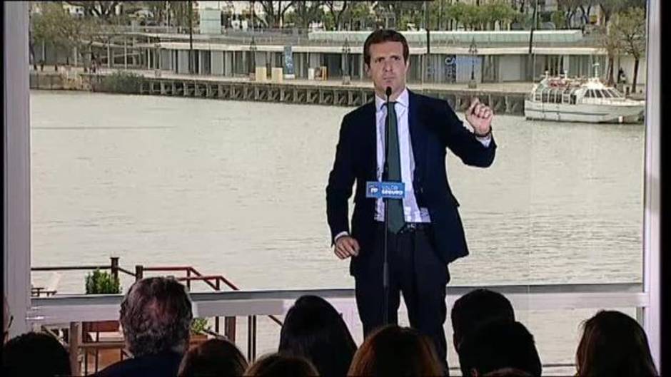 Casado exige a Sánchez "la rectificación inmediata por las mentiras sobre la lucha contra la violencia de género en Andalucía"