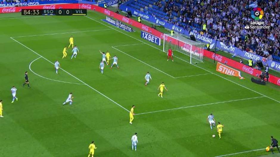 LaLiga (J.34): Resumen y goles del Real Sociedad 0 - Villarreal 1