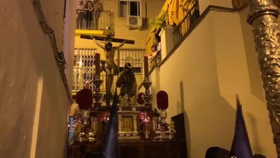 Hiniesta. Cristo de la Buena Muerte en los callejones