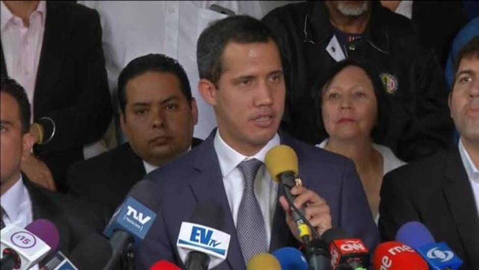 Guaidó: "Vamos a entregar una proclama a las Fuerzas Armadas para que atiendan la llamada de Venezuela"