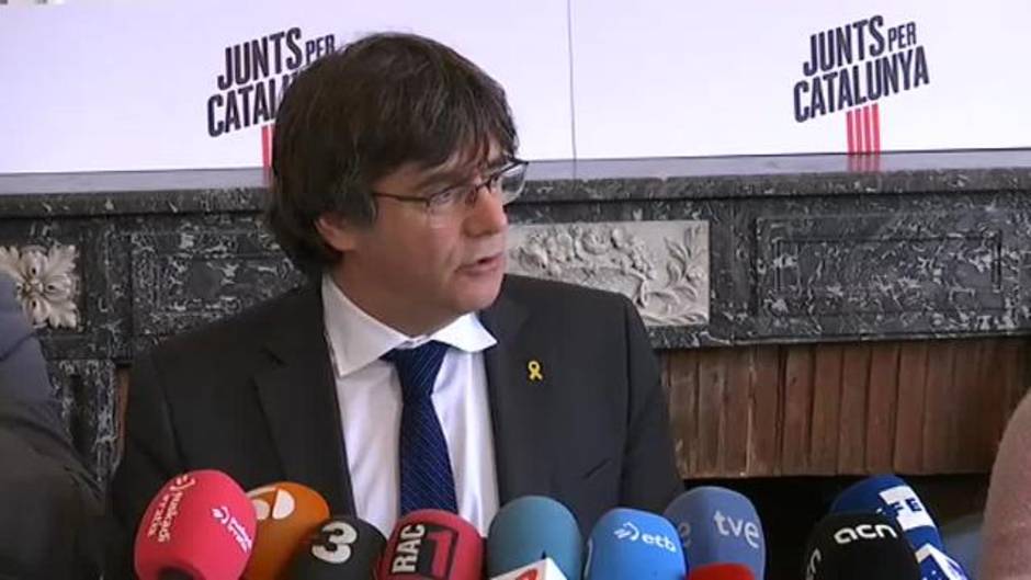 Puigdemont: "Vamos a ir hasta el final"