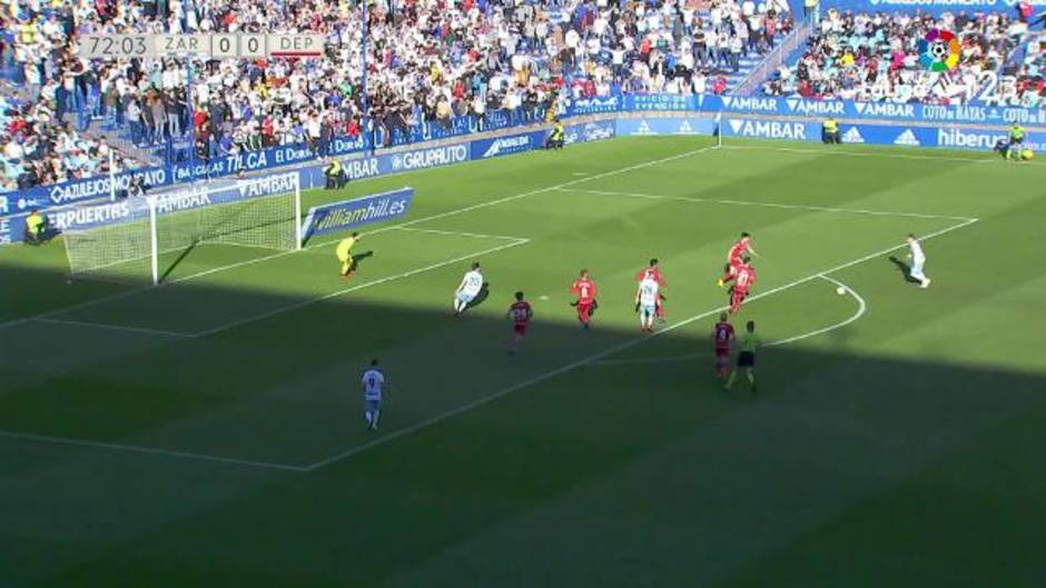 LaLiga 123 (J37). Resumen y gol del Zaragoza 0-1 Deportivo