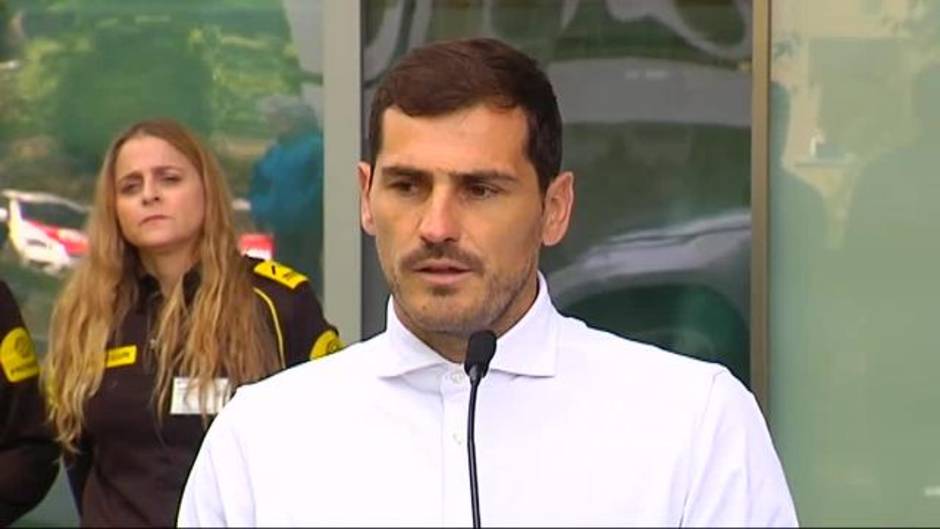 Casillas: «Hay que sacar siempre una sonrisa de estos momentos»