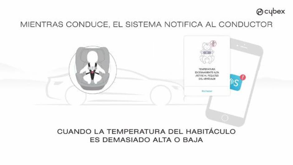 Presentan un sistema para evitar el olvido de menores en el coche
