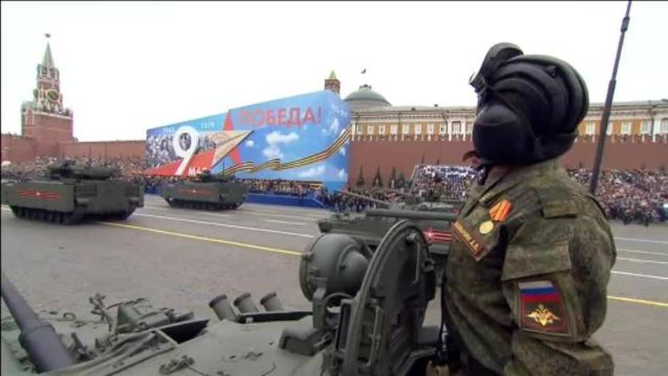 Moscú acoge el desfile anual que conmemora la victoria de la Unión Soviética en la Segunda Guerra Mundial