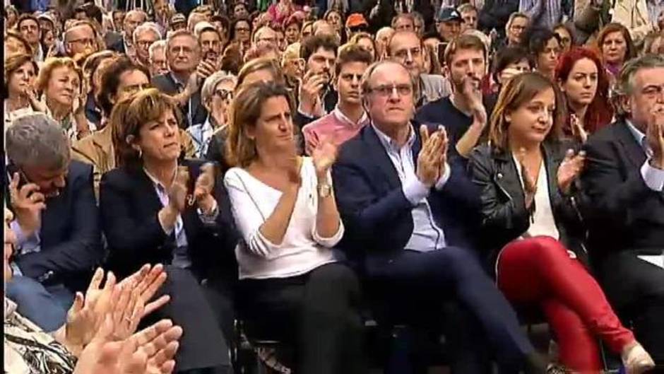 Emotivas palabras para Rubalcaba en el arranque de la campaña de los socialistas madrileños de cara al 26M