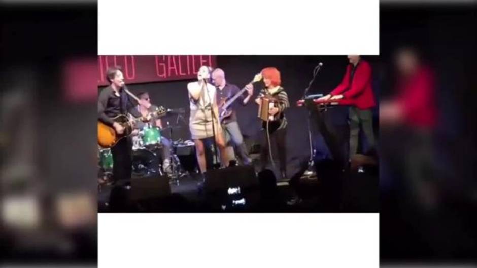 Blanca Suárez debuta como cantante en la Galileo Galilei
