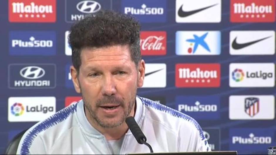 Simeone no juzga a Griezmann y dice que "posiblemente" se irá al FC Barcelona