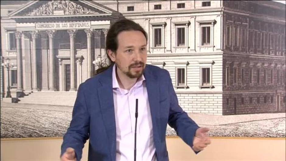 Iglesias y Abascal coinciden en el ascensor del Congreso