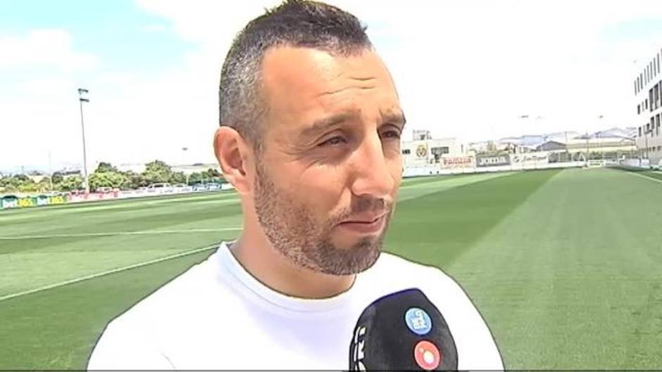 Santi Cazorla, contento con su vuelta a la selección