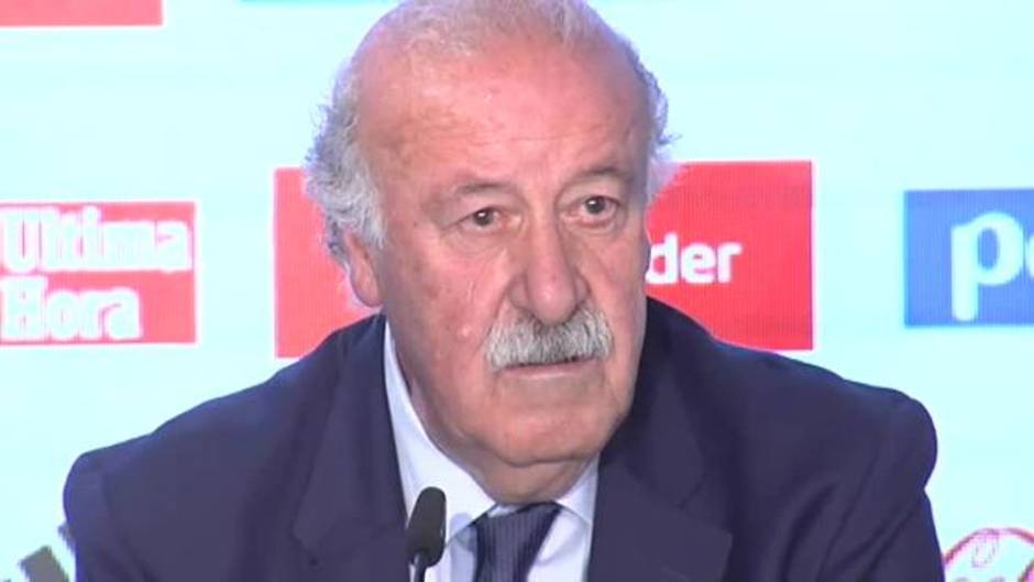 Del Bosque: "Tener tres entrenadores en un año es duro para cualquier club"