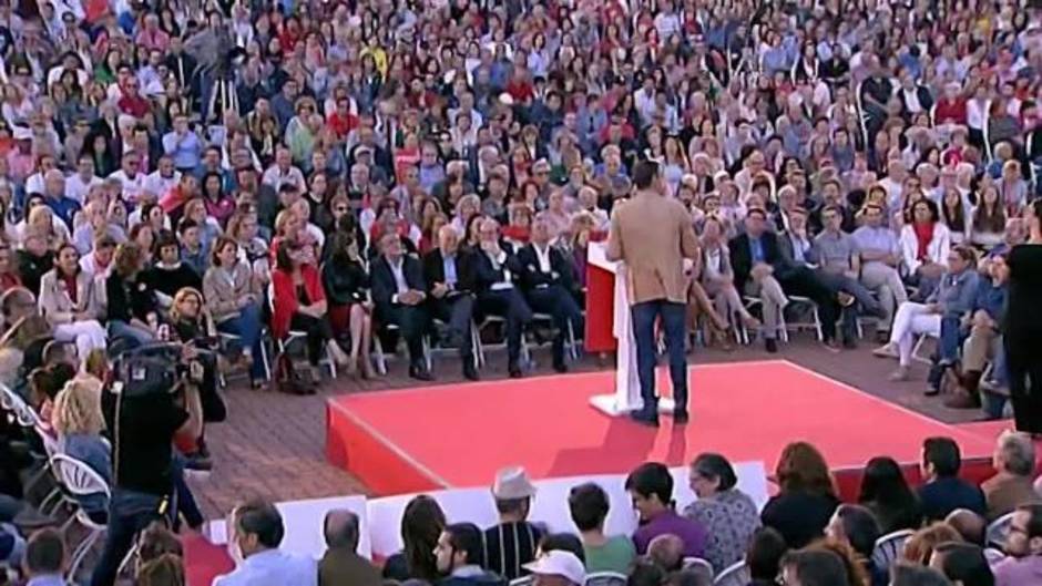 Sánchez: "El cambio sólo lo sabe gobernar el PSOE"