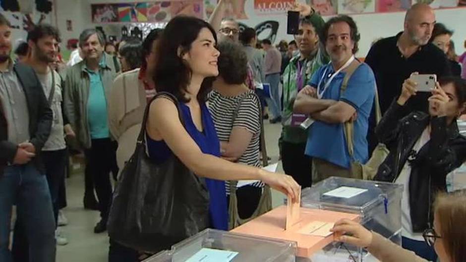 Isa Serra anima al voto y a propiciar un "cambio" en la Comunidad de Madrid