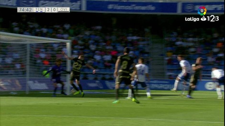 Gol de Joselu (2-1) en el Tenerife 2-1 Real Oviedo