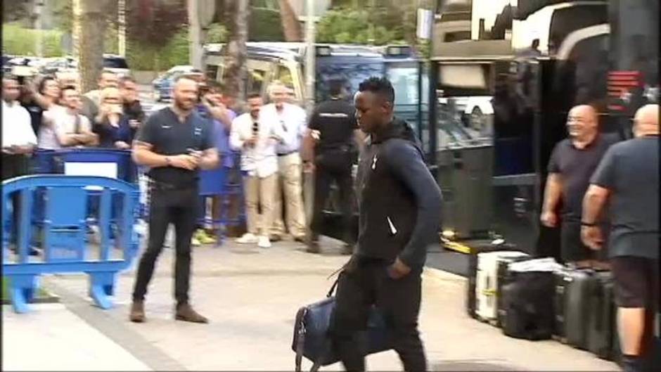 El Tottenham ya está en Madrid