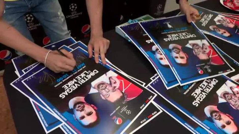 Madrid vibra con la final de la Champions y su música