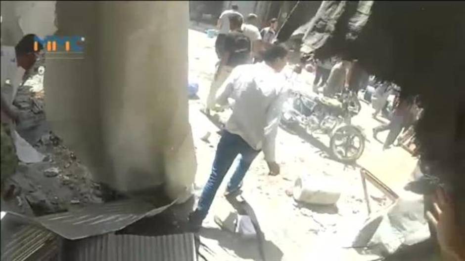 El último bombardeo en Idlib se ceba con la población civil