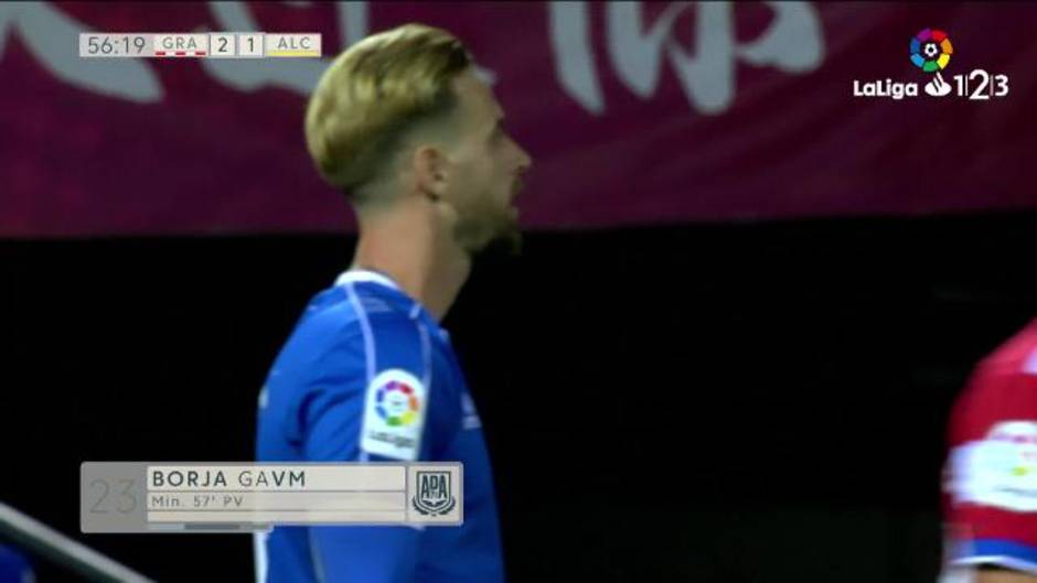 LaLiga 123 | Gol de Borja Galán en el Granada CF 2-1 UD Alcorcón
