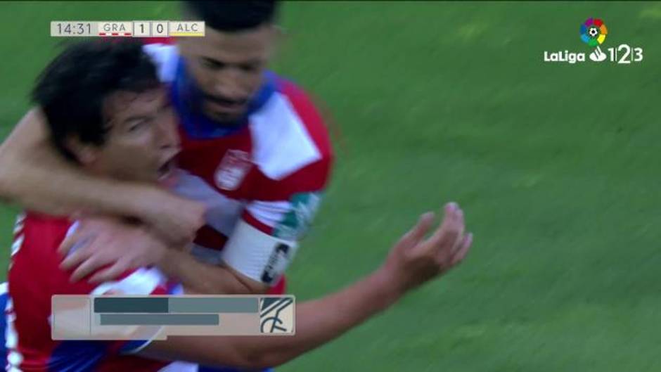 LaLiga 123 | Nico Aguirre marca el segundo gol en el Granada CF 2-1 UD Alcorcón