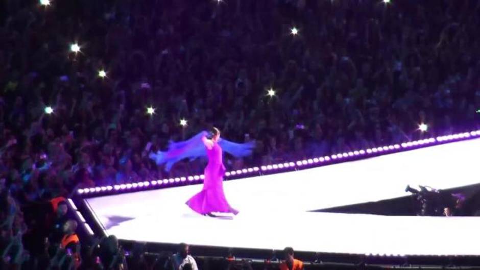 Alejandro Sanz reunió a 55.000 personas en su concierto en Madrid