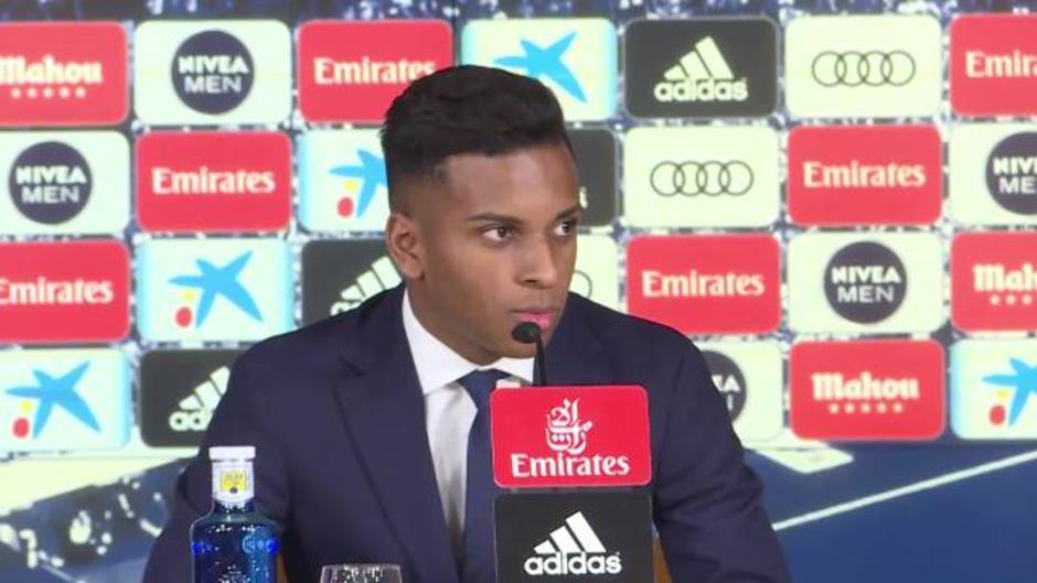 Rodrygo Goes, ilusionado por formar parte del Real Madrid