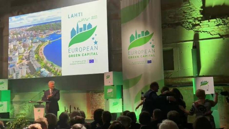 Lahti (Finlandia), elegida como Capital Verde Europea a partir del año 2021