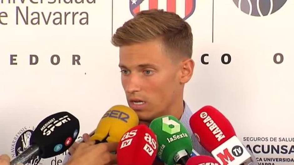 Marcos Llorente pasa reconocimiento médico con el Atlético de Madrid