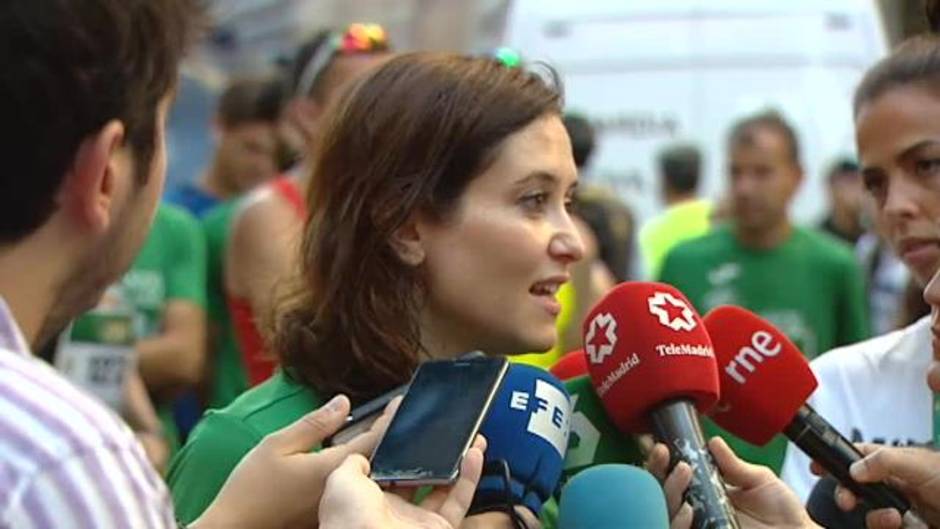 Isabel Díaz Ayuso asegura que ha sido "oportuno" que Vox desautorice a Francisco Serrano