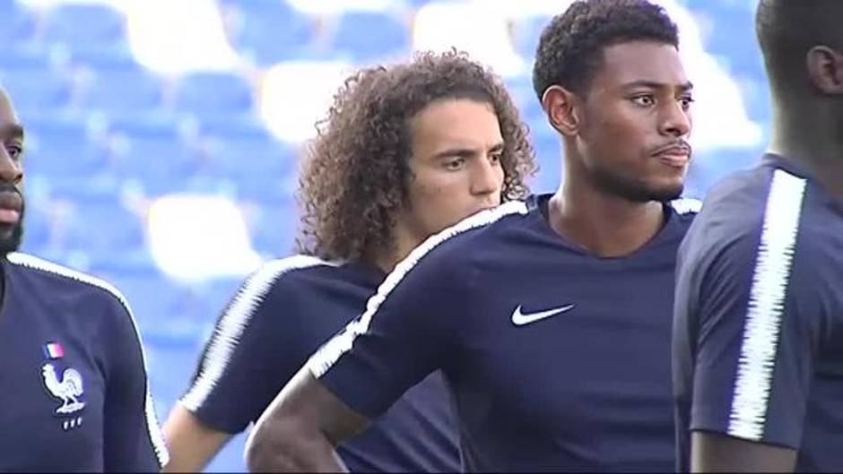 La selección francesa sub - 21 se prepara para enfrentarse a la selección española