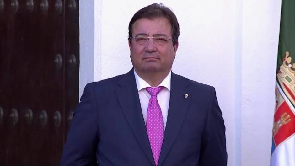 Vara recuerda en su toma de posesión la deuda con Extremadura