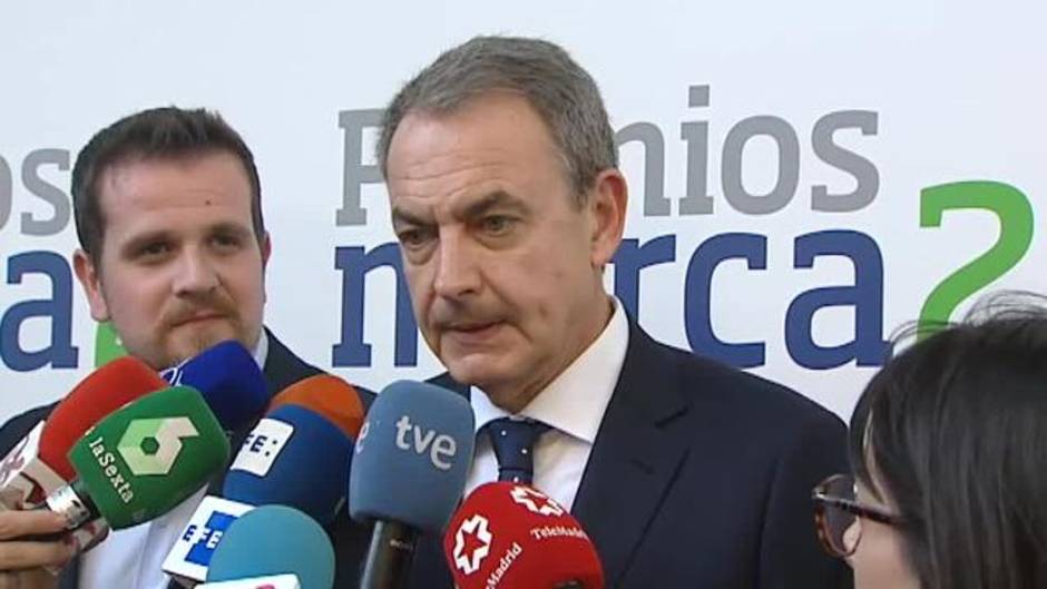 Zapatero sobre la querella de Vox: "no merece calificación"